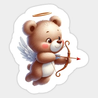 Valentine Love Bear Sticker